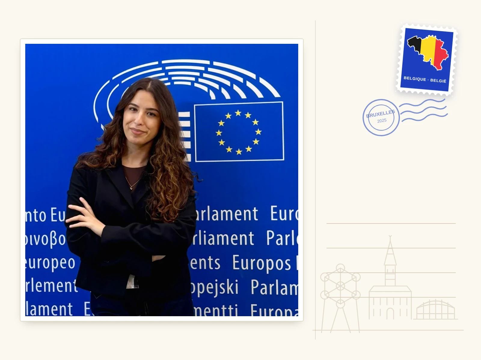 Paraskevi Pantelous at the European Parliament